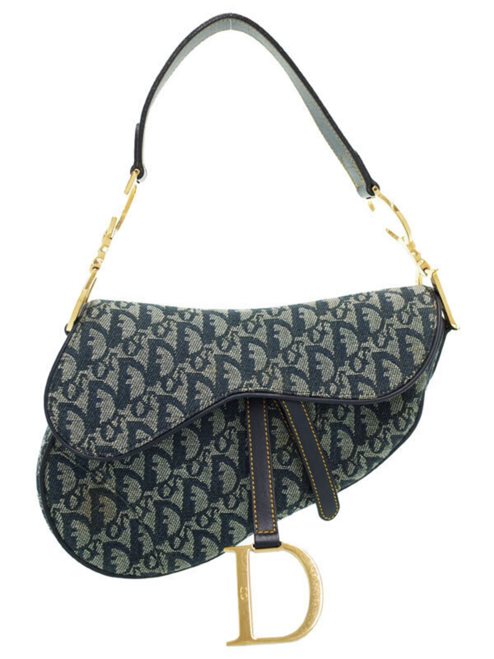 Christian Dior Trotter Saddle Bag Hobo